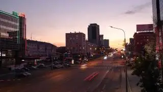 Chelyabinsk Time Lapse 1   HD 1080
