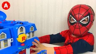 Super-Héros Adam Déballe Jouet Voiture RoboCar Poli