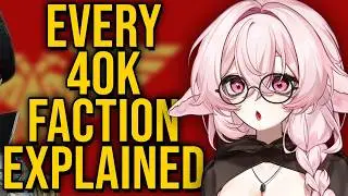 DnD nerd reacts to Every single Warhammer 40k Faction Explained Part 1