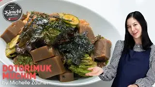 Dotorimuk Muchim / 도토리묵 무침 / Michelle Zauner's Korean Acorn Jelly Salad Recipe with H Mart!
