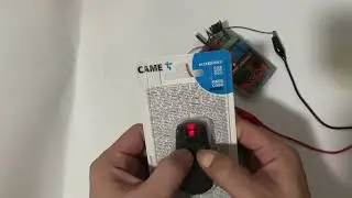 How to Programme a CAME 432NA,434NA 432EE Garage & Gate Remote Control Key Fob