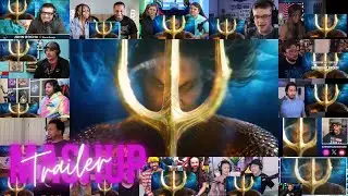 Aquaman and the Lost Kingdom - Trailer 2 Reaction Mashup - 🧜‍♂️🌊 - Jason Momoa - DC