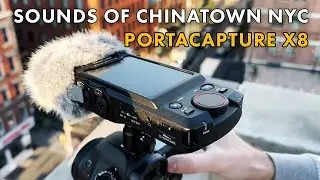 Exploring Chinatown NYC: Tascam Portacapture X8 Field Test - Immersive Soundscape Experience