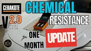 Cerakote V2.0 One Month Update & Durability Test - Chemically Resistant or Fail?