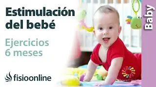 5 ejercicios para ESTIMULAR a mi BEBÉ de 6 MESES