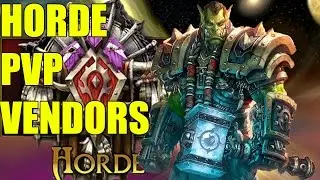 World of Warcraft: Warlords of Dreanor Horde Honor and Conquest Vendor