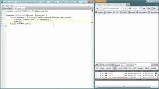AngularJS Twitter Search