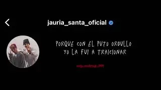 Jauría Santa - Ella Va Caminando Con Su Novio Como Quiera Normal // Previo + Letra