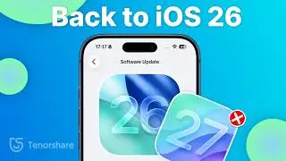 How to Downgrade iOS 27 back to iOS 26?  - Delete iOS 27 | WWDC26