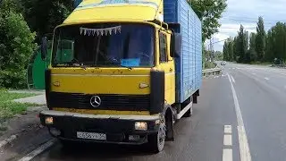 Рейс в Липецкую область Везем Пиво Мерседес 809