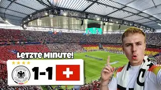 Füllkrug in letzter SEKUNDE😳 DEUTSCHLAND vs SCHWEIZ 1:1 Stadion Vlog🇩🇪🇨🇭  Füllkrug trifft! Euro 2024