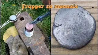 Frapper sa propre monnaie de bronze! Toutes les étapes de la fabrication. Inspiré de l'antiquité