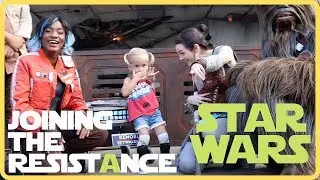 Joining the Resistance in Disney's Galaxy's Edge - Magical Moments