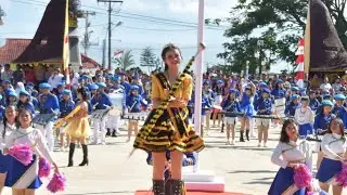 Mayoret Cantik2, Lihat Aksi Marching Band SMAN 1 Gunungsitoli Ini
