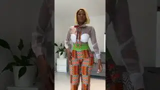 Beautiful African outfit 
