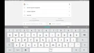 Androidde klavyeyi türkçe yapma