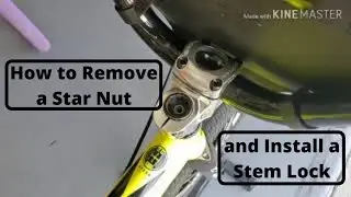 How to Remove a Bike's Star Nut & Install a Stem Lock