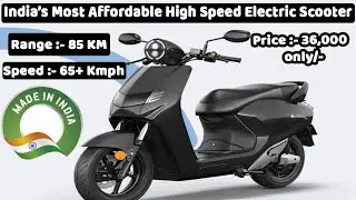 Bounce Infinity E1 Electric Scooter | Made in India Electric Scooter | Best Affordable High Speed EV