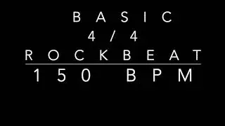 150 BPM BASIC 4:4 ROCK BEAT