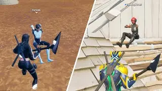 We had some fun with a visual glitch on Fortnite