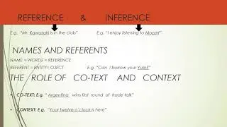 UNIT 3 REFERENCE AND INFERENCE SOCIOLINGUISTIC 2020