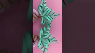 DIY Paper Snowflake #shorts