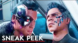 Terminator Vs G.one |  sneak peek | Epic Action scene |Shahrukh khan & Arnold 3D Animation