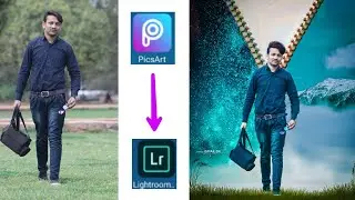 PicsArt ll literoom photo editing with manipulation tutorial edit ("LITEROOM LOVER")