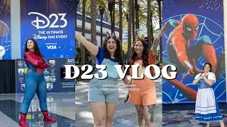 D23 Vlog--Disneyland, Convention Panels, and Honda Center Presentations