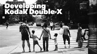 my first rolls of Kodak Double-X 35mm film