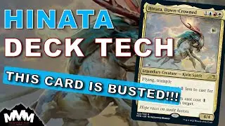Hinata, Dawn-Crowned Commander Deck Tech  |  Budget Build, Core Gameplay, and Upgrade Options!