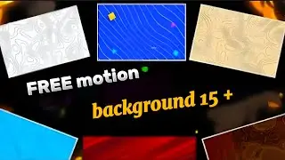 Free Motion backgrounds like @Algrow 😱