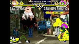 MUGEN: Team MvC Peter Griffin VS Team FNAS Paue Hendrigui Batalha