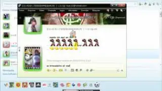 video aula como colocar foto grande no msn