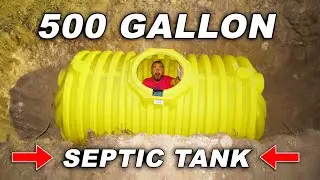 WORST Plastic Underground Bunker Install!