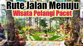 Road Route to Pelangi Pacet Tourism // Pacet Tourism, Mojokerto, East Java