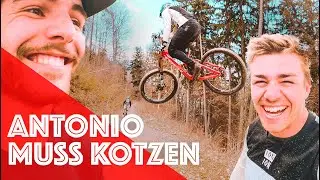 Jibberist spürt sich nicht mehr | Alpenbikepark first Runs | Sandro Schmid