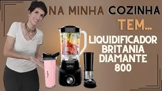 Liquidificador Britânia Diamante 800 – Liquidificador Barato – Ótimo Custo Benefício