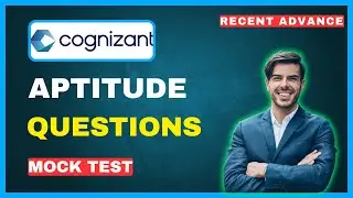 Mock 2 🔥🔥 | Cognizant Aptitude Assessment 2024 | Cognizant GenC Preparation 2024 | Cluster 1 & 2