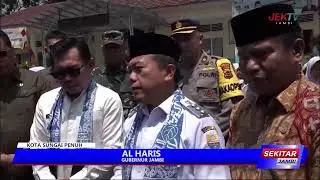 GUBERNUR AL HARIS SERAHKAN BANTUAN DUMISAKE PENDIDIKAN DI SUNGAI PENUH