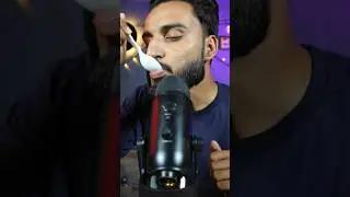 Asmr Eating Face & Spit Painting #asmr #asmrspitpainting #asmreating