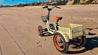 ANYterrain Stabilized 4-Wheel Electric Bike: Conquer Any Terrain with Ease! 🚴‍♂️💨