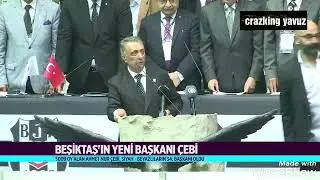 Beşiktaş ın yeni başkanı Ahmet nuri çebi nin ilk aciklamalari