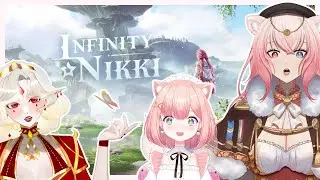 【Infinity Nikki】Testing a cute game with Minacass and Riri!【EN/ITA #Vtuber | Twitch+Youtube】