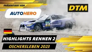 DTM Oschersleben Highlights präsentiert von Autohero: Christian Engelhart gewinnt Rennen 2