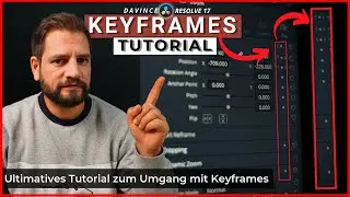 KEYFRAMES Davinci Resolve | Wie benutzt man Keyframes | Basic Tutorial