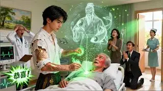 Bankrupt dad inherits ghost doctor powers – heals daughter, crushes evil boss 💀👁️