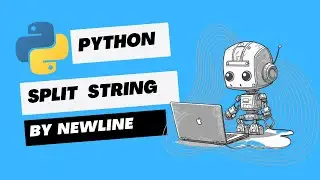 Split String by Newline Character | Python Tutorial