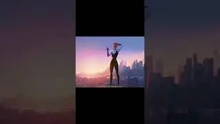 Gwen Falls for Miles (Funny Fan-Animation) #shorts