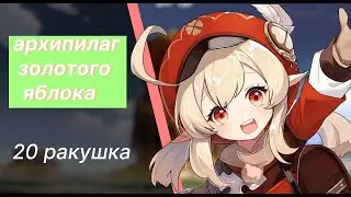 МЕСТОНАХОЖДЕНИЕ 20 РАКУШКИ НА АРХИПИЛАГЕ ЗОЛОТОГО ЯБЛОКА / ГЕНШИН ИМПАКТ